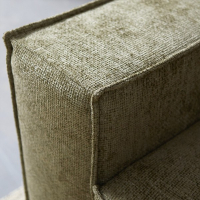 RIVER bank chaise longue rechts stof Majestic 607 PEPP Interiors